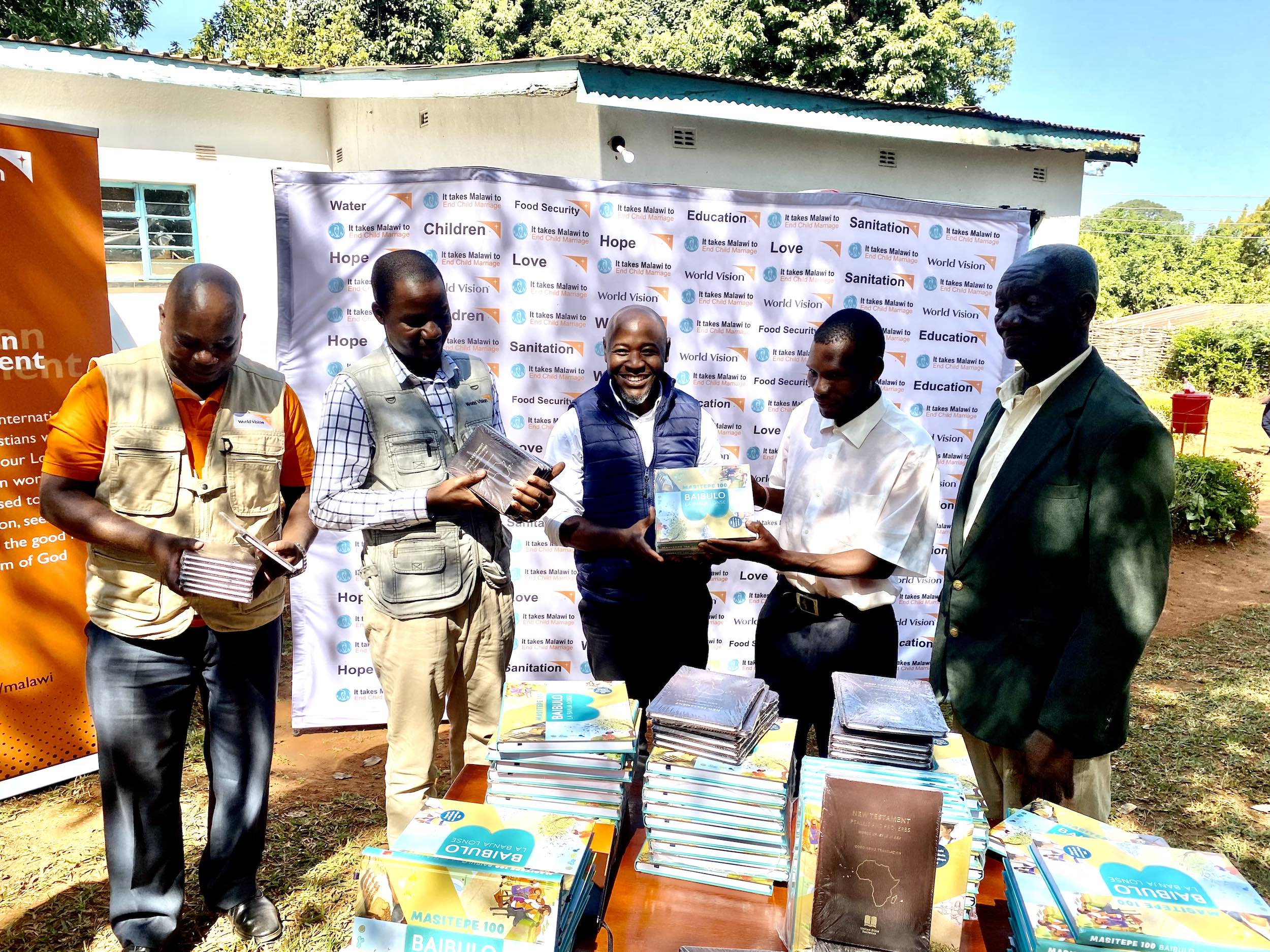 Bible Society Partners with World Vision Malawi For Cyclone Freddy